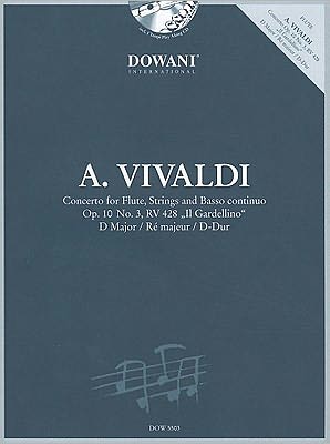 Vivaldi - Concerto in D for Flute, Strings and Basso Continuo Op. 10 No. 3, RV 428 "Il Gardellino"