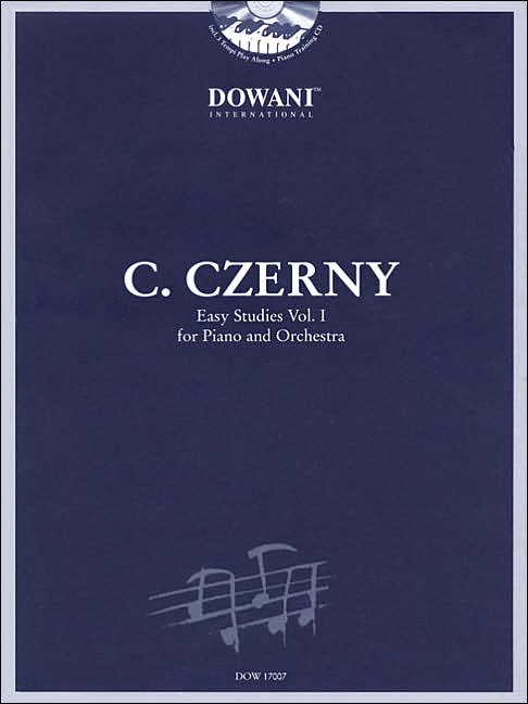 Czerny: Easy Studies - Volume 1 for Piano and Orchestra