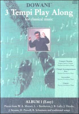 3 Tempi Play-Along, Album I (Easy) for Clarinet in Bb and Piano