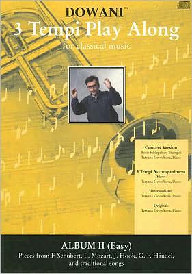 3 Tempi Play-Along, Album II (Easy) for Trumpet in Bb and Piano