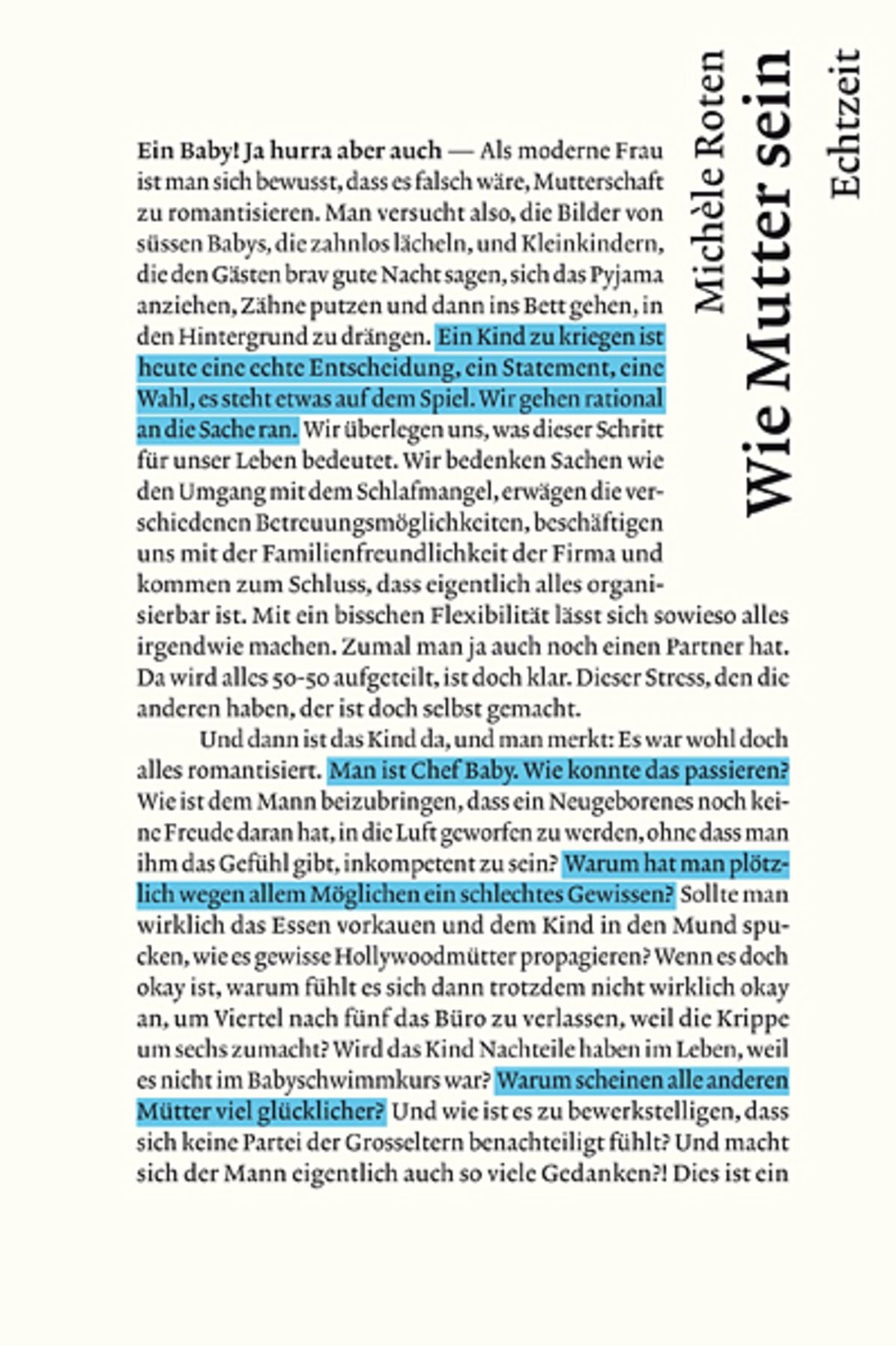Wie Mutter sein : Ein Baby! Ja hurra aber auch
