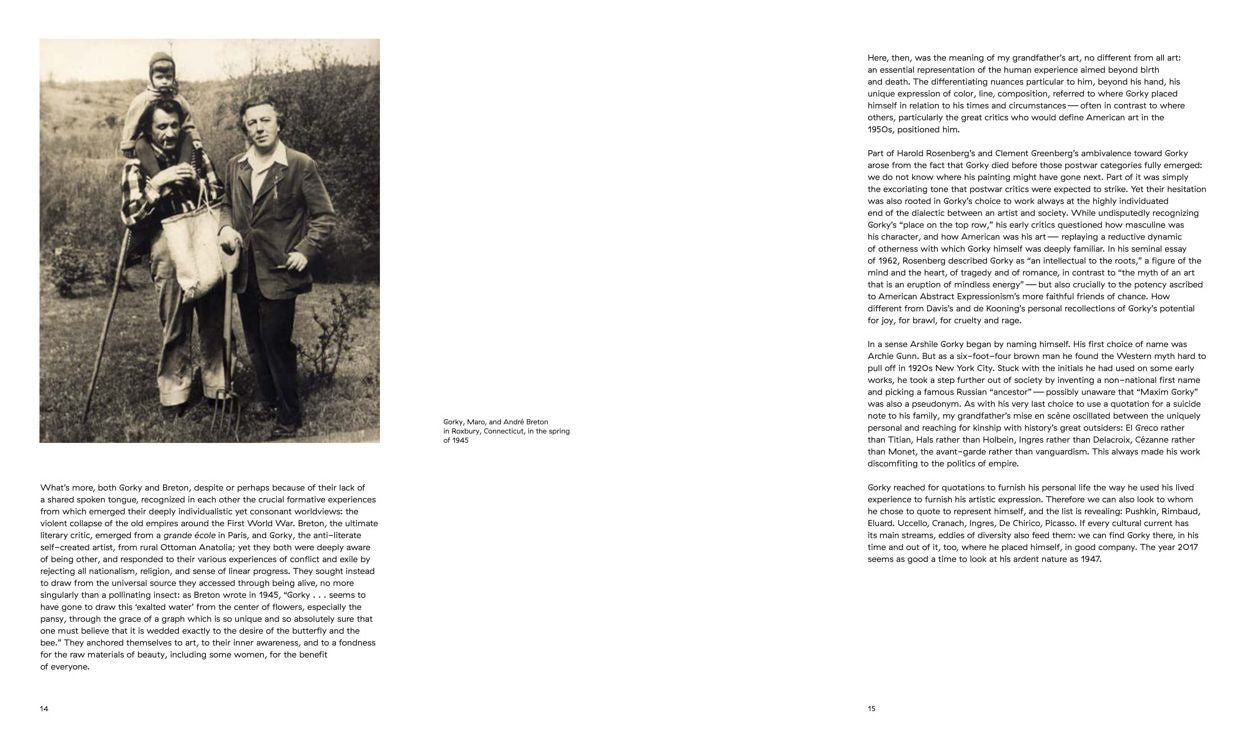 Ardent Nature: Arshile Gorky Landscapes, 1943-47