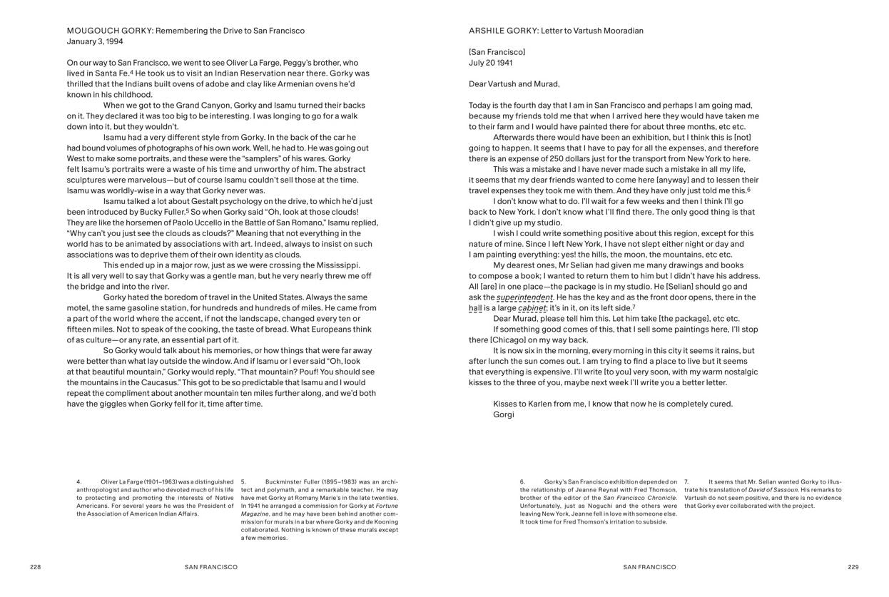 Arshile Gorky: The Plow and the Song: A Life in Letters and Documents