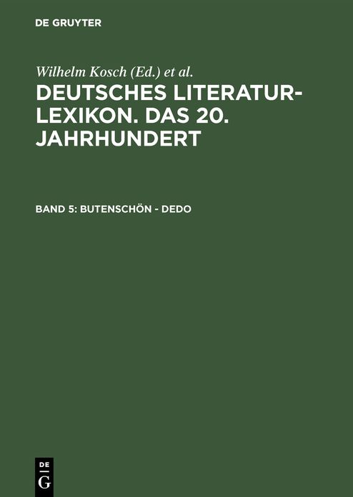 Butenschon - Dedo