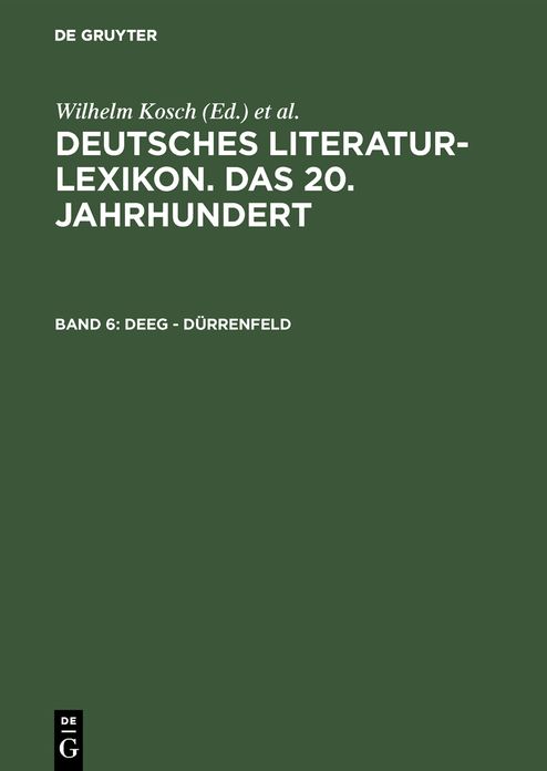 Deeg - Durrenfeld