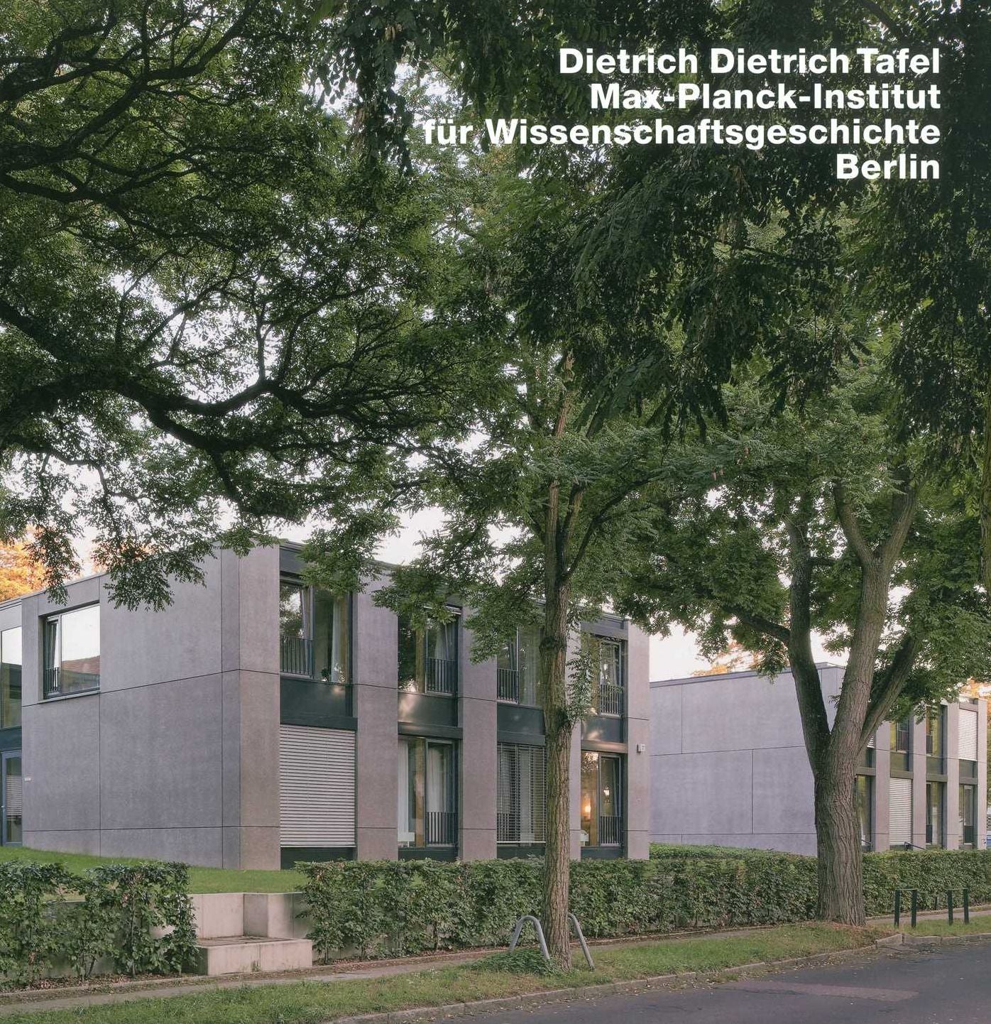 Dietrich & Dietrich Max-Plank-Institutfur Wissenschaftsgeschichte, Berlin: Opus 74