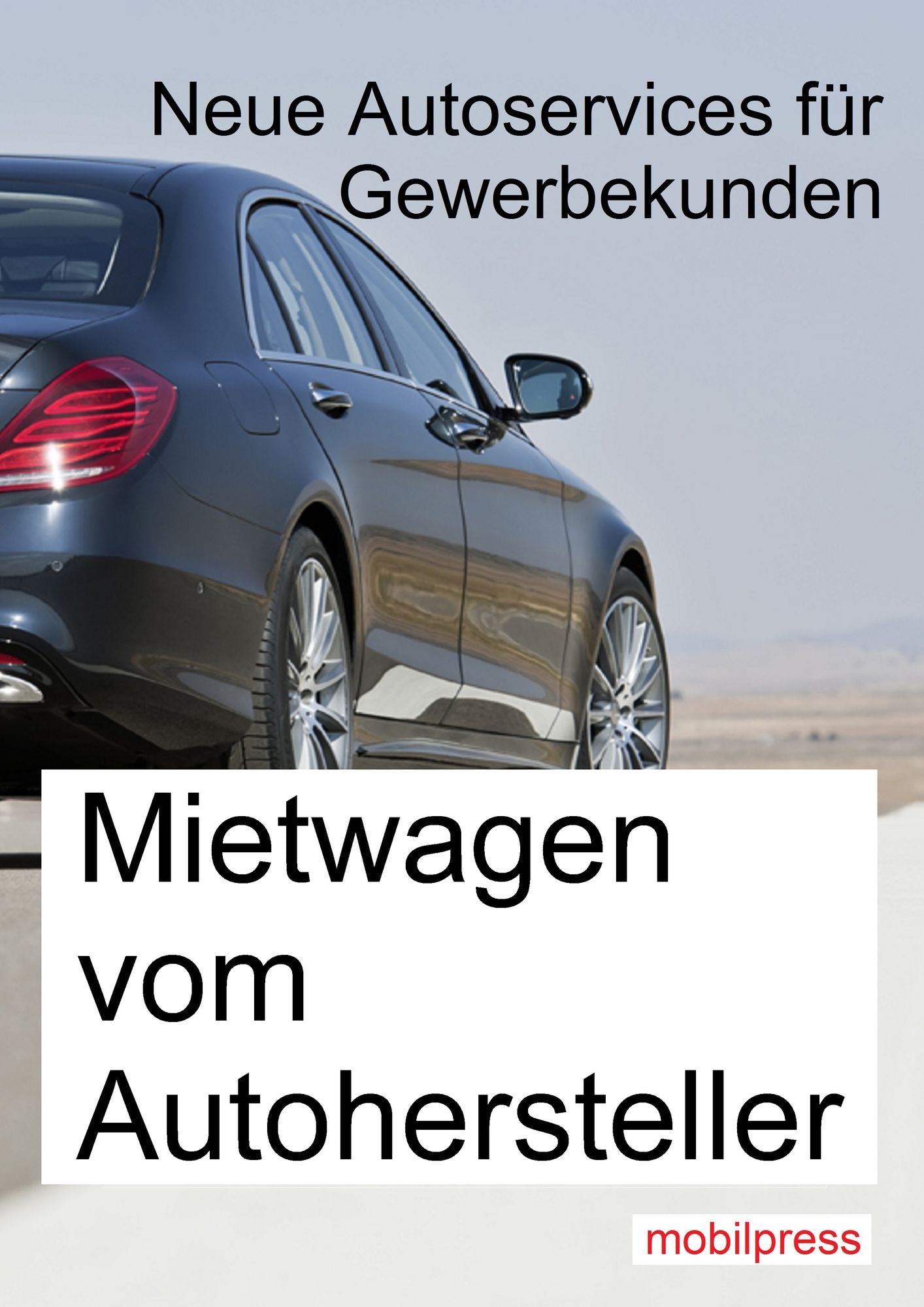 Mietwagen vom Autohersteller: Neue Autoservices für Gewerbekunden