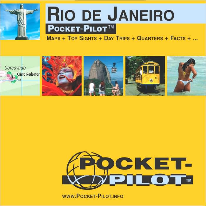 Rio de Janeiro Laminated Map