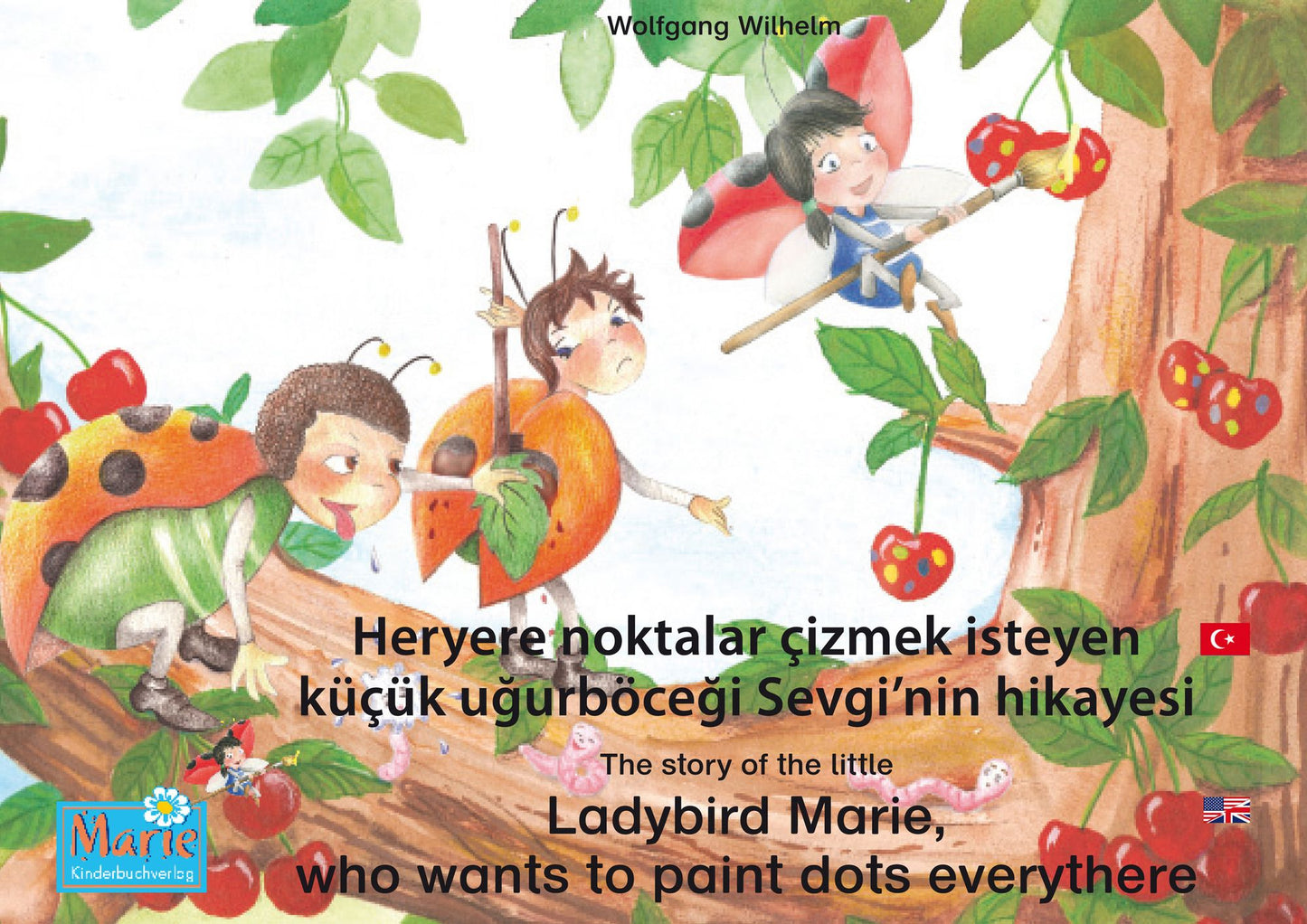 Heryere noktalar çizmek isteyen küçük uöceürkçe-: "Uöce