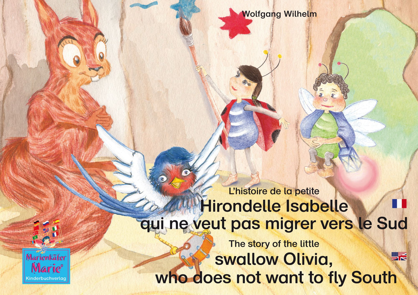L'histoire de la petite Hirondelle Isabelle qui ne veut pas migrer vers le Sud. Francais-Anglais. / The story of the little swallow Olivia, who does not want to fly South. French-English.: Tome 5 de la série de livres et pièces radiophoniques pour enfants
