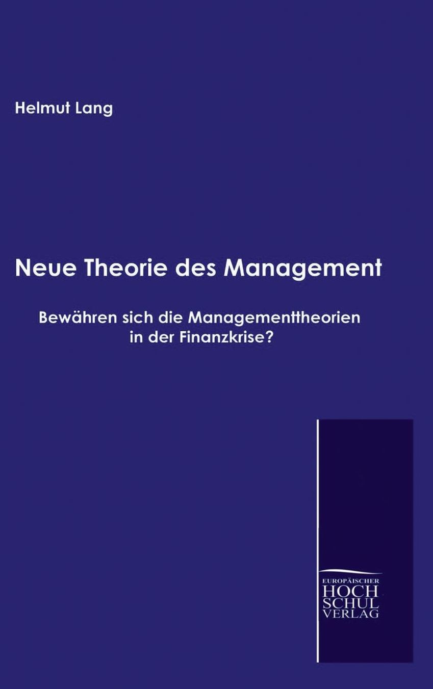 Neue Theorie des Management