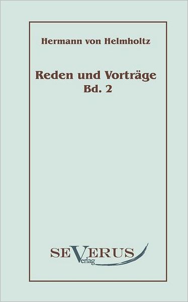 Reden und Vortr ge, Bd. 2