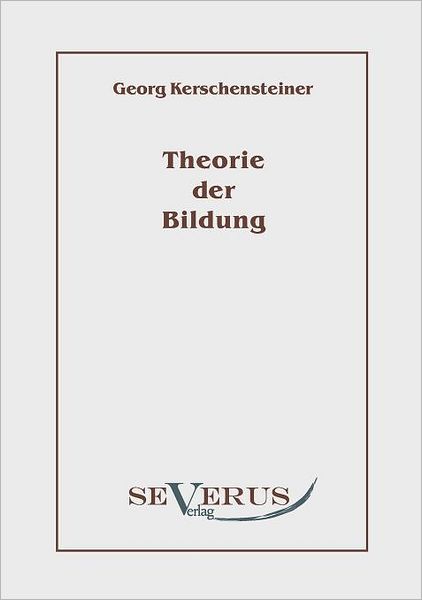 Theorie der Bildung