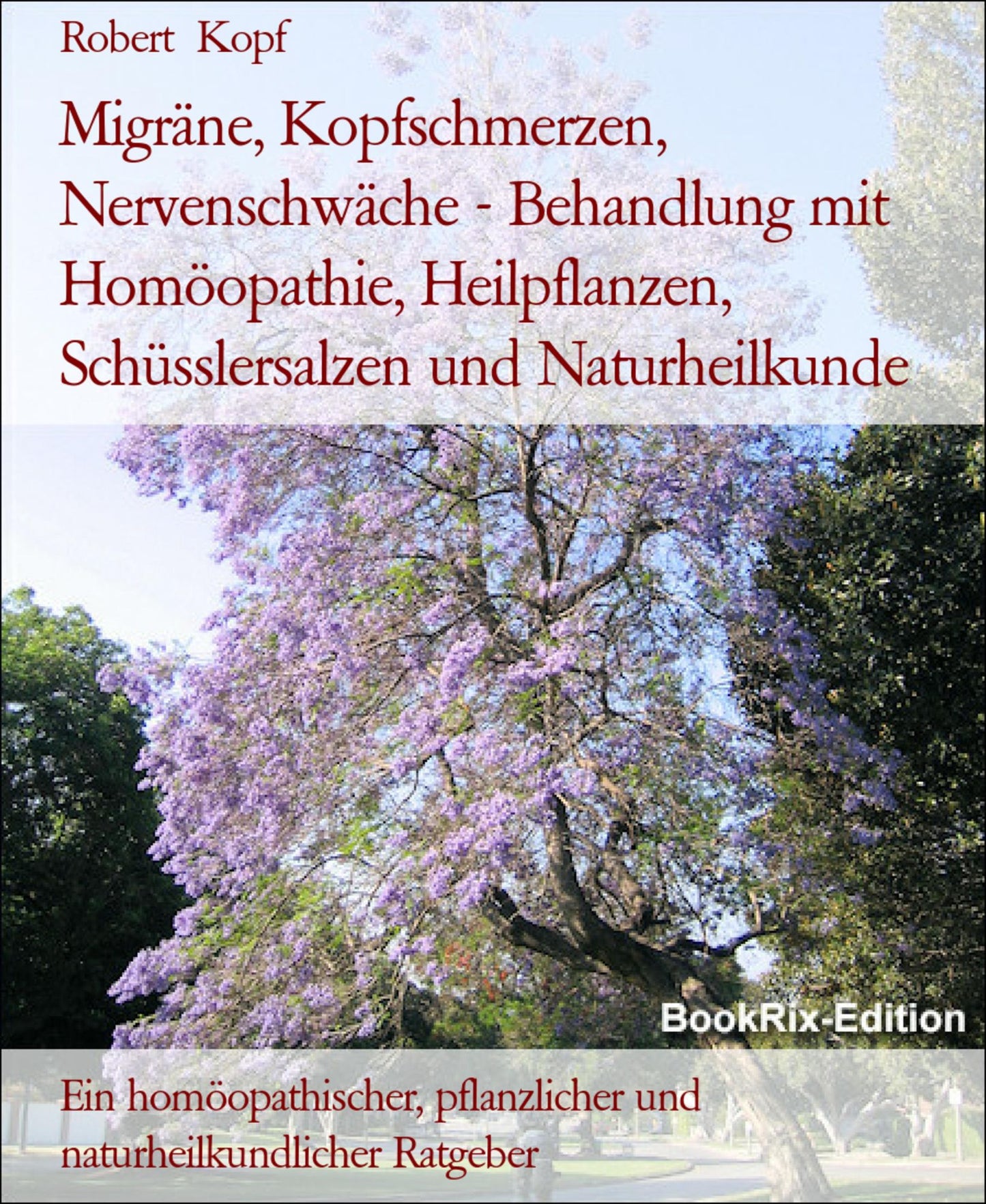 Migräne, Kopfschmerzen, Nervenschwäche - Behandlung mit Naturheilkunde, Homöopathie, Schüsslersalzen, Pflanzenheilkunde: Ein homöopathischer, biochemischer, pflanzlicher und naturheilkundlicher Ratgeber