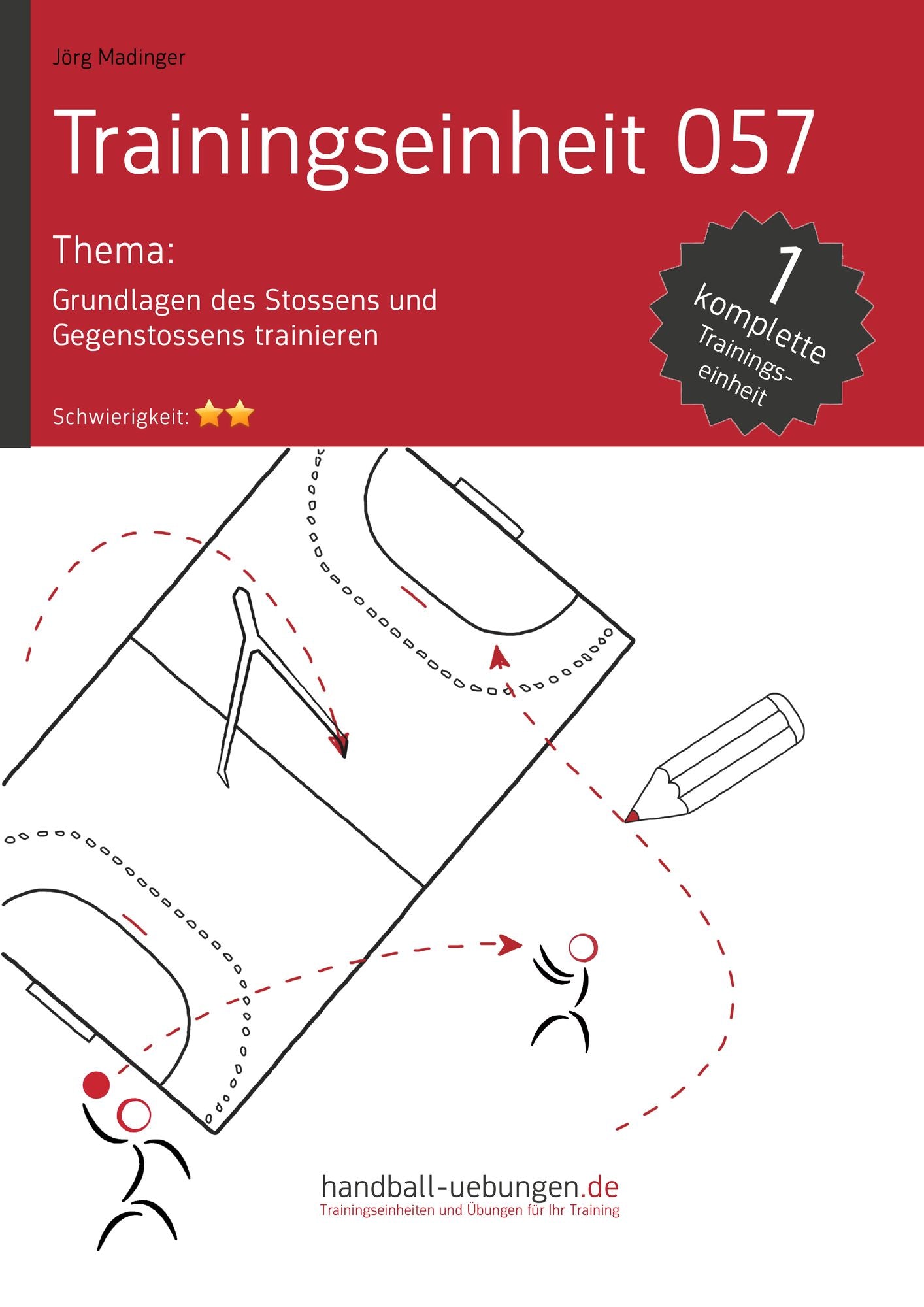 Grundlagen des Stossens und Gegenstossens trainieren (TE 057): Handball Fachliteratur