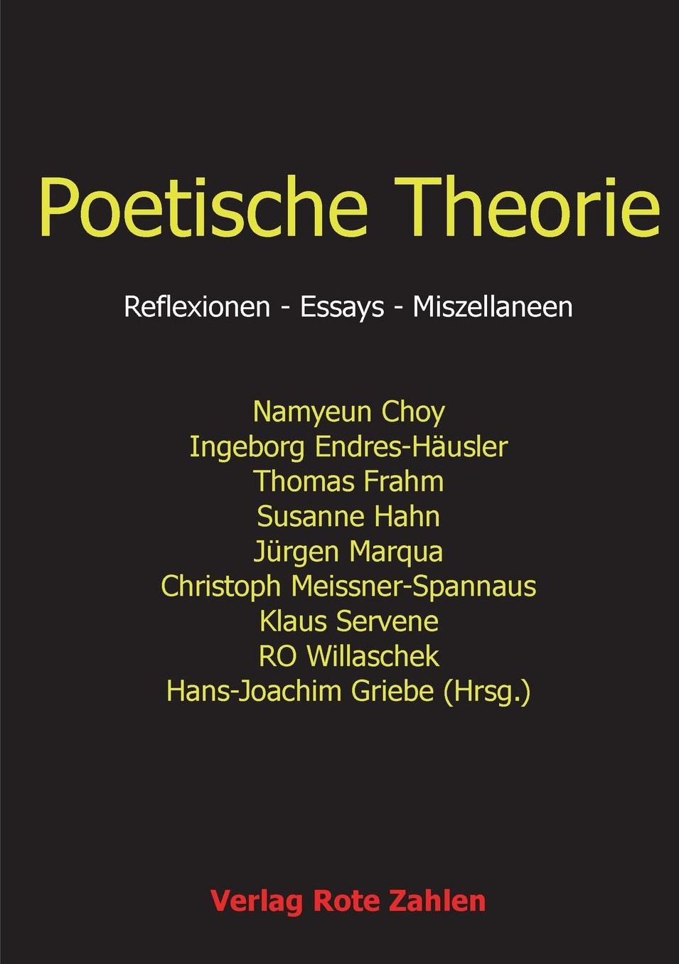 Poetische Theorie