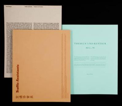 Frank Berger: Traffic Assistants / Theseus and Kentaur