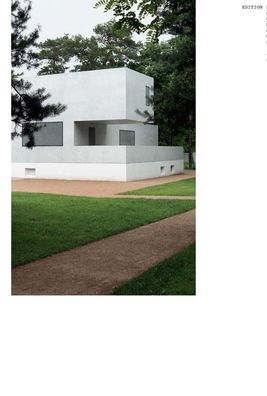 The New Masters' Houses in Dessau, 1925-2014: Debates, Positions, Contexts: Edition Bauhaus 46