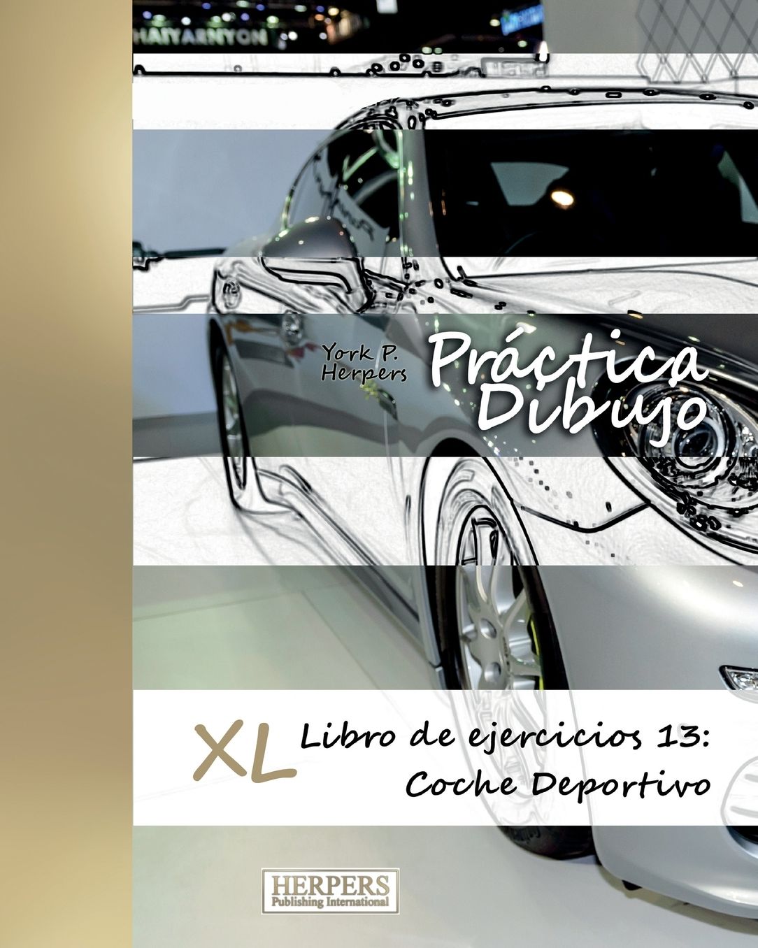 Práctica Dibujo - XL Libro de ejercicios 13: Coche Deportivo