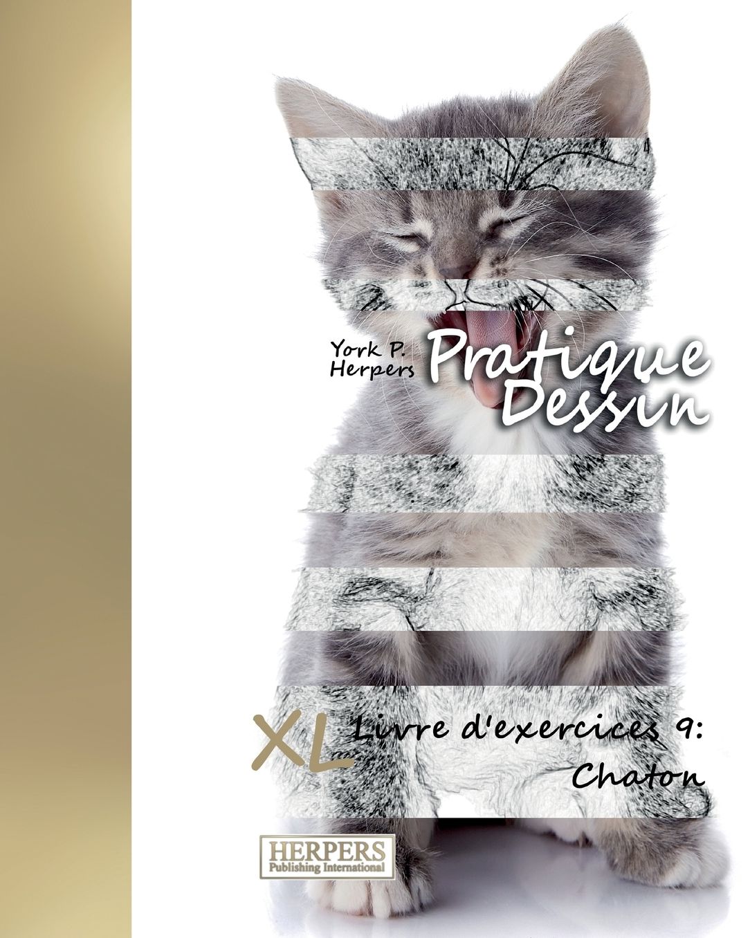 Pratique Dessin - XL Livre d'exercices 9: Chaton