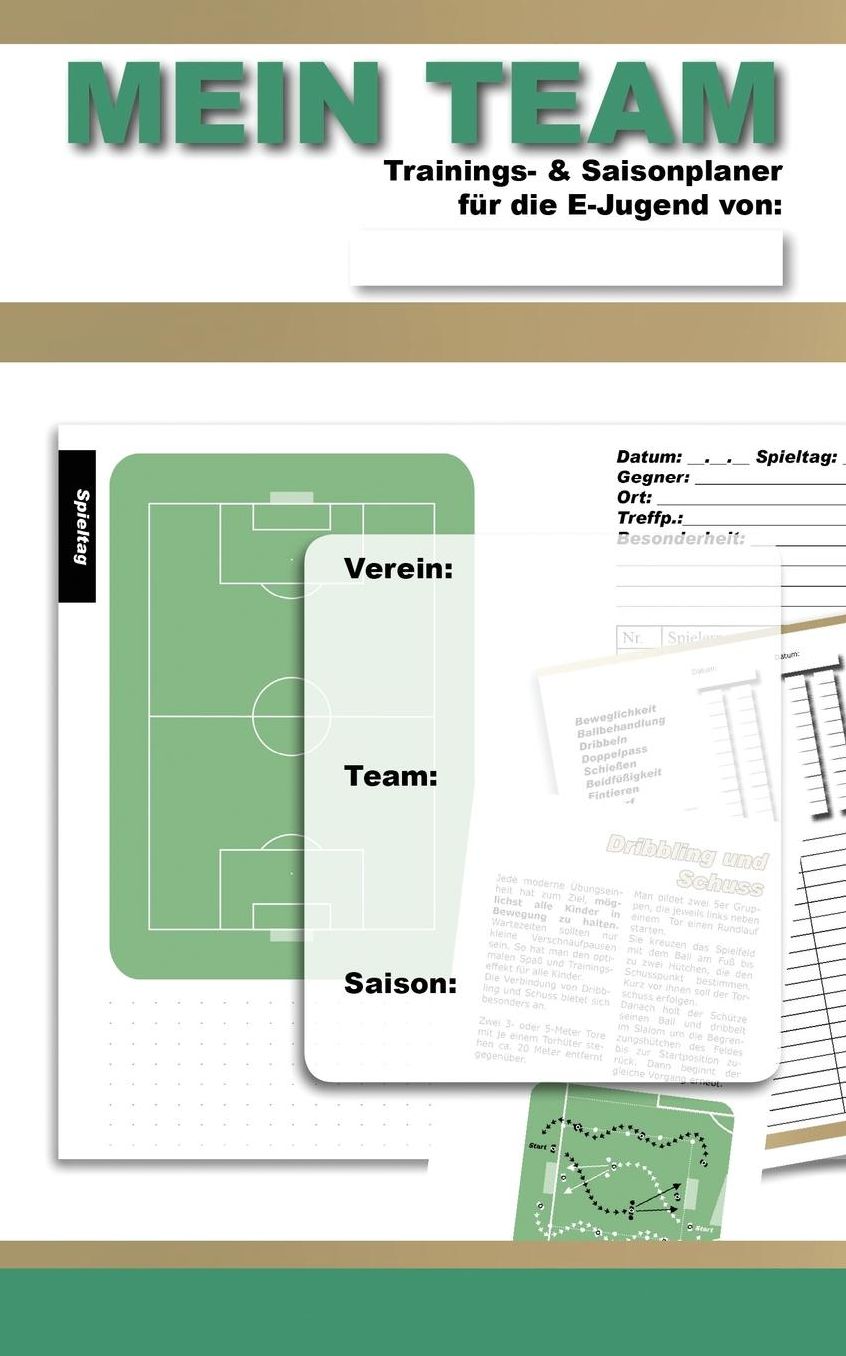 MEIN TEAM Trainings- & Saisonplaner für die E-Jugend