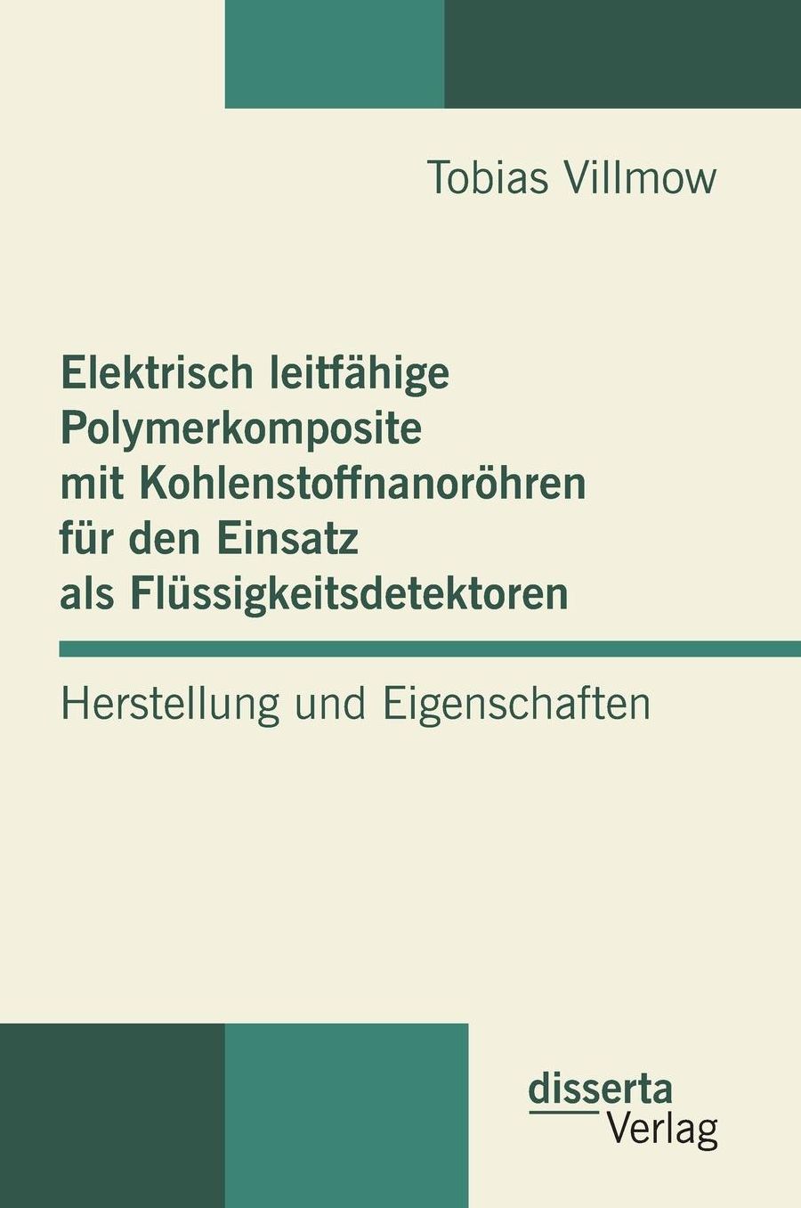 Elektrisch Leitfahige Polymerkomposite Mit Kohlenstoffnanorohren Fur Den Einsatz ALS Flussigkeitsdetektoren: Herstellung Und Eigenschaften