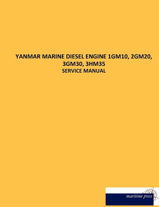 YANMAR MARINE DIESEL ENGINE 1GM10, 2GM20, 3GM30, 3HM35