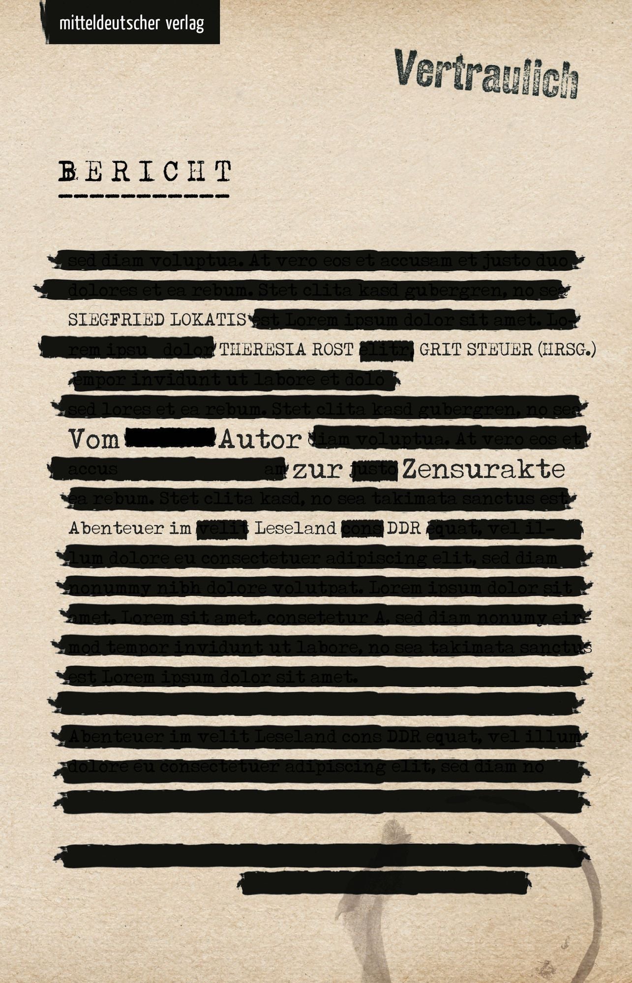Vom Autor zur Zensurakte: Abenteuer im Leseland DDR