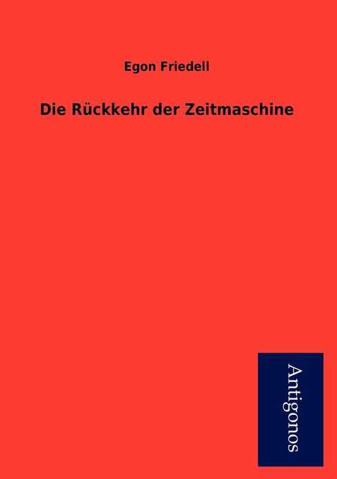 Die R Ckkehr Der Zeitmaschine