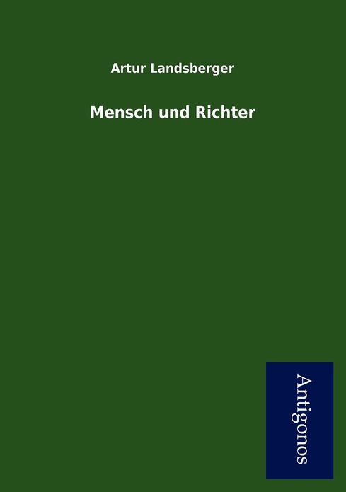 Mensch Und Richter