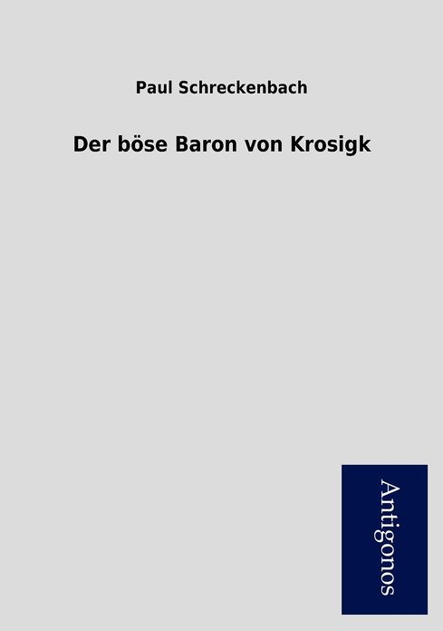 Der B Se Baron Von Krosigk
