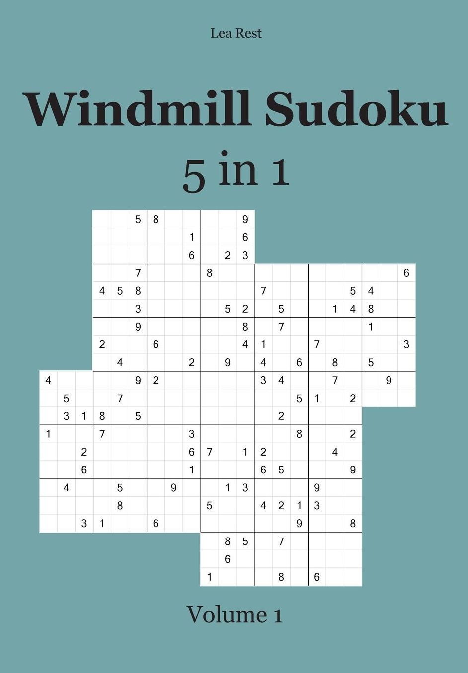 Windmill Sudoku 5 in 1: Volume 1