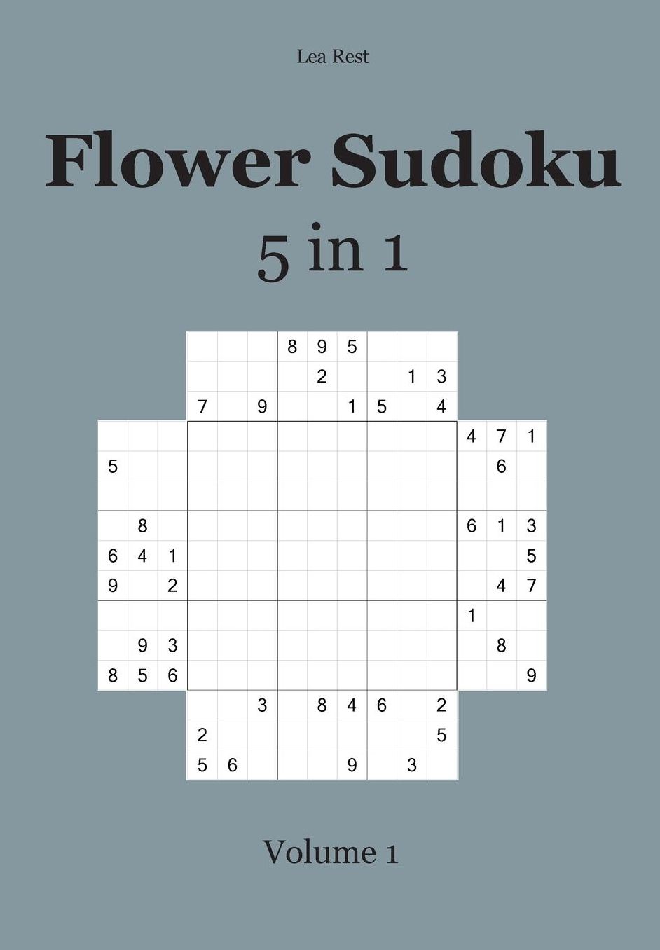 Flower Sudoku: 5 in 1 Volume 1
