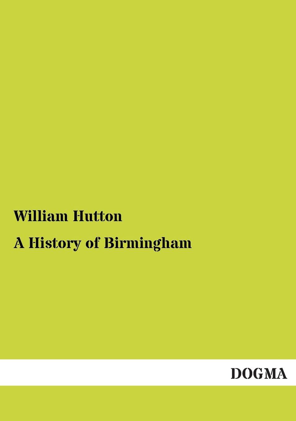A History of Birmingham