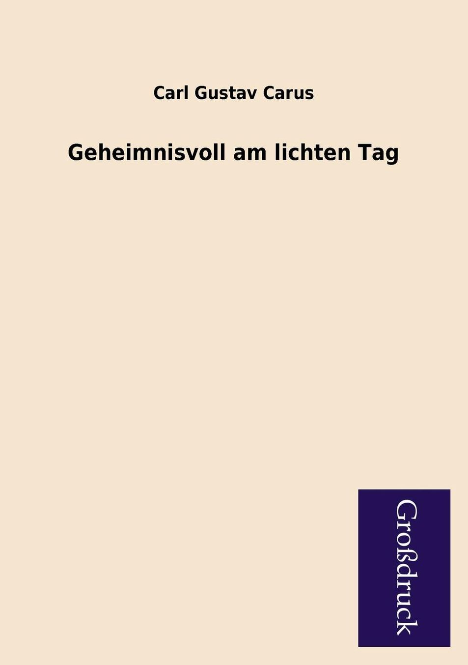 Geheimnisvoll Am Lichten Tag