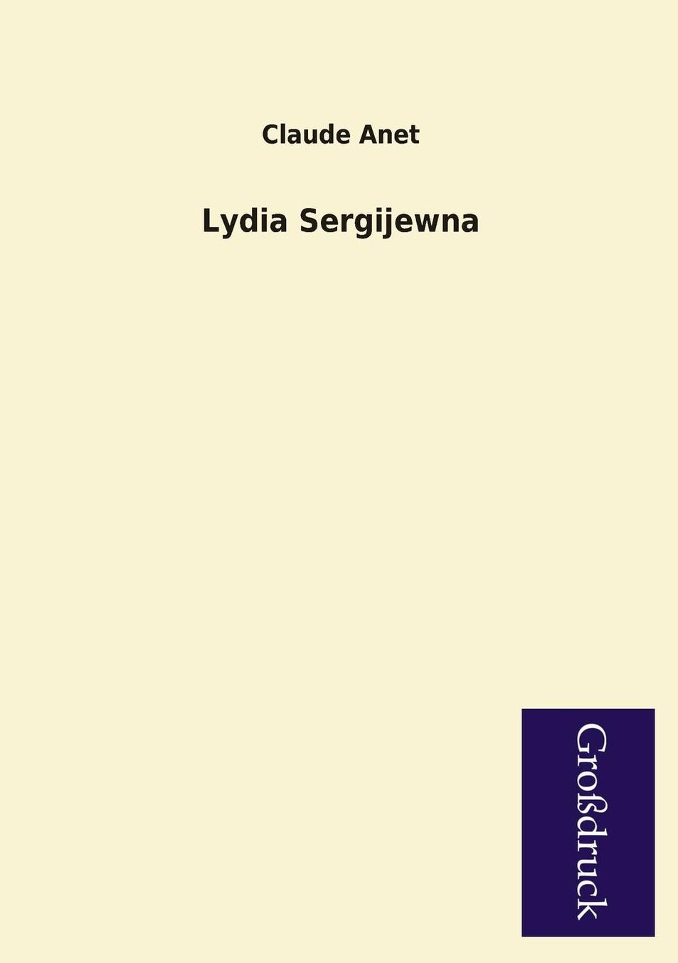 Lydia Sergijewna