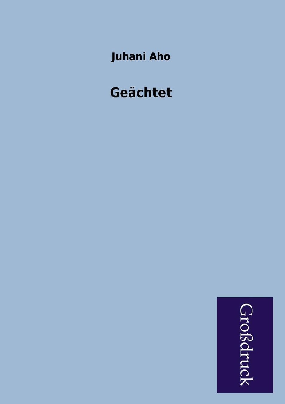 Geachtet
