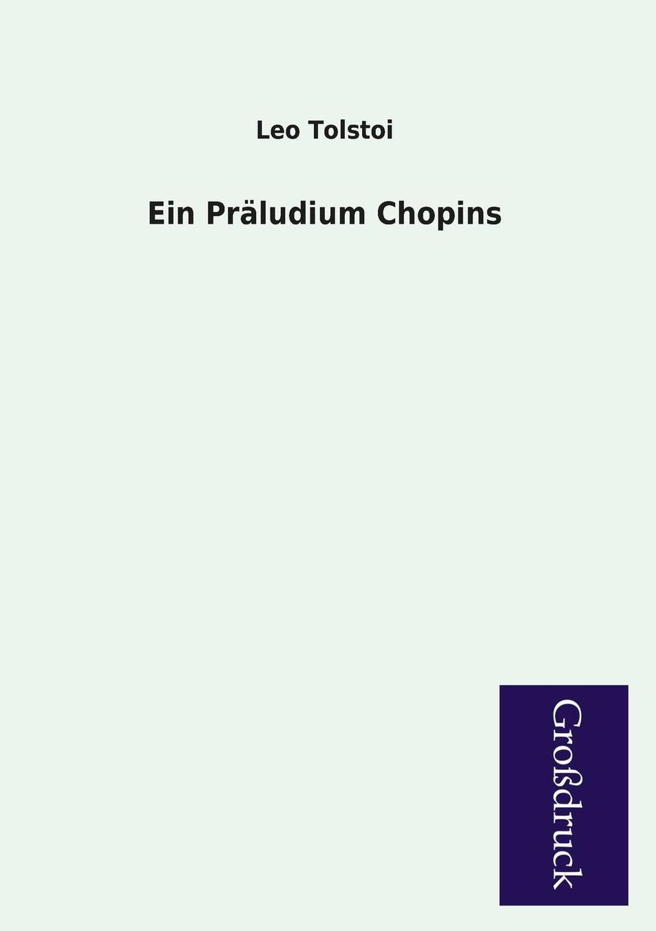 Ein Praludium Chopins