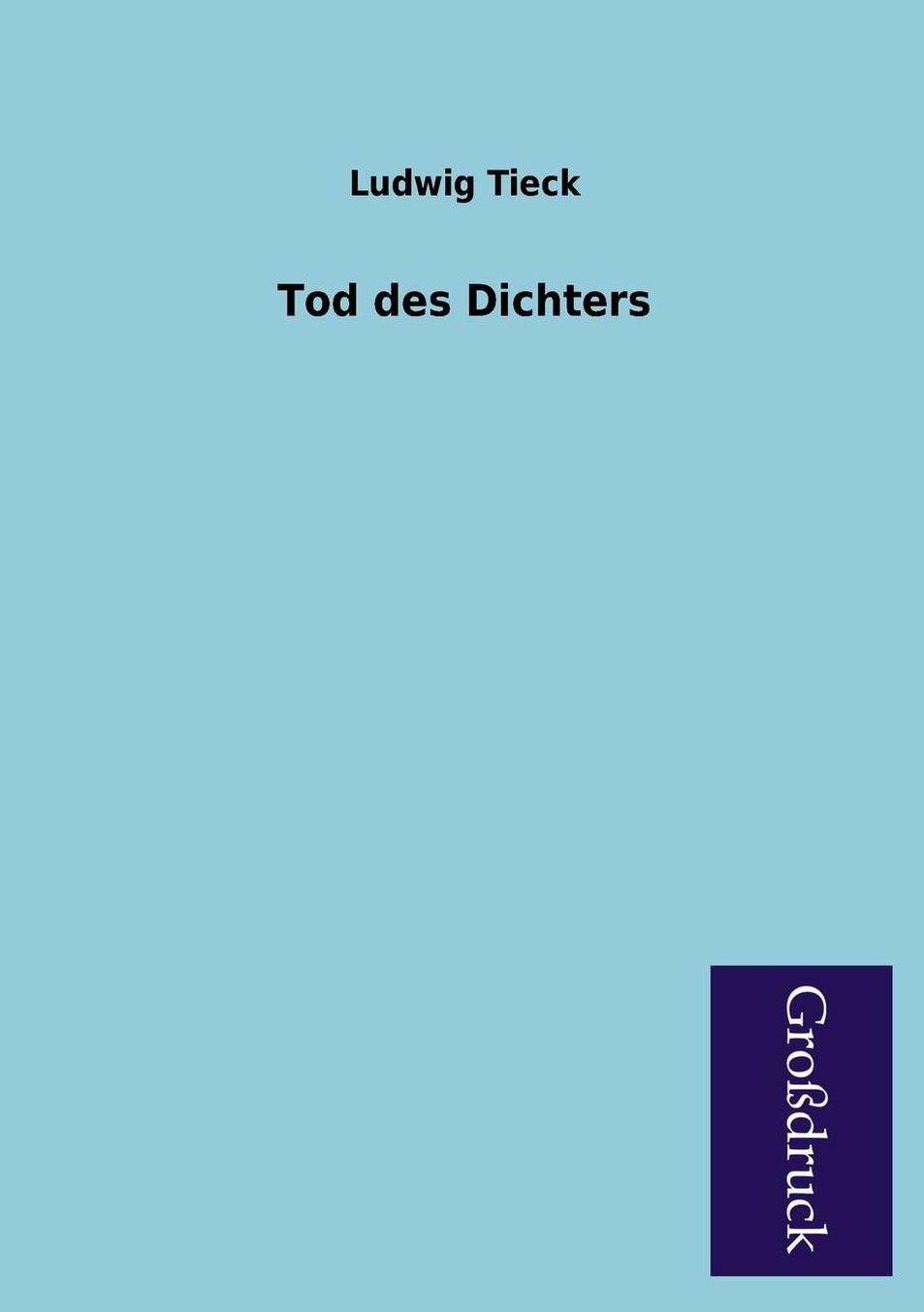 Tod Des Dichters