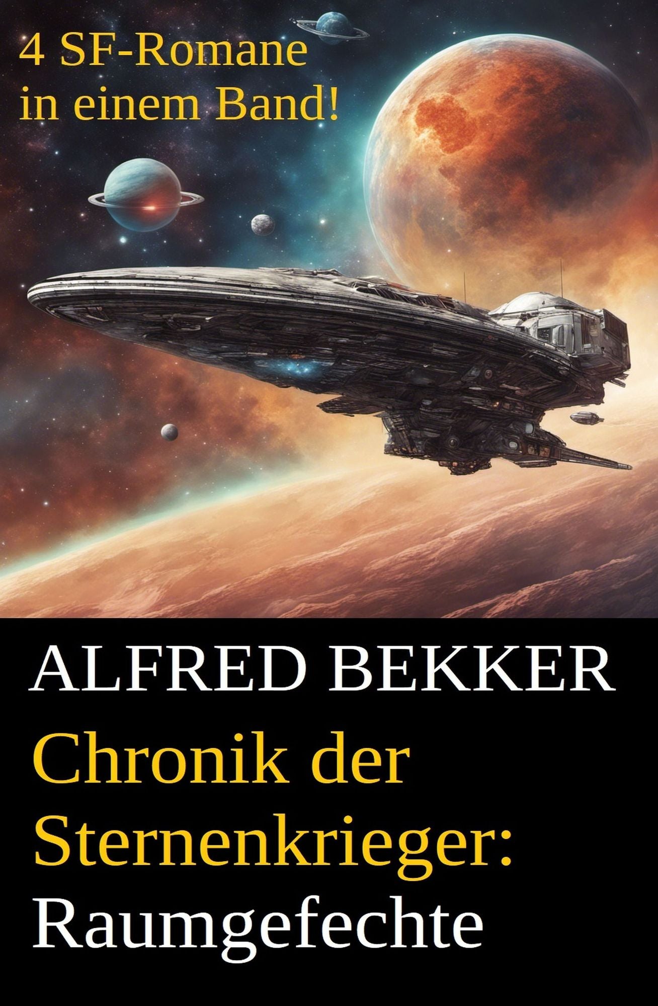 Raumgefechte (Chronik der Sternenkrieger 5-8, Sammelband - 500 Seiten Science Fiction Abenteuer)