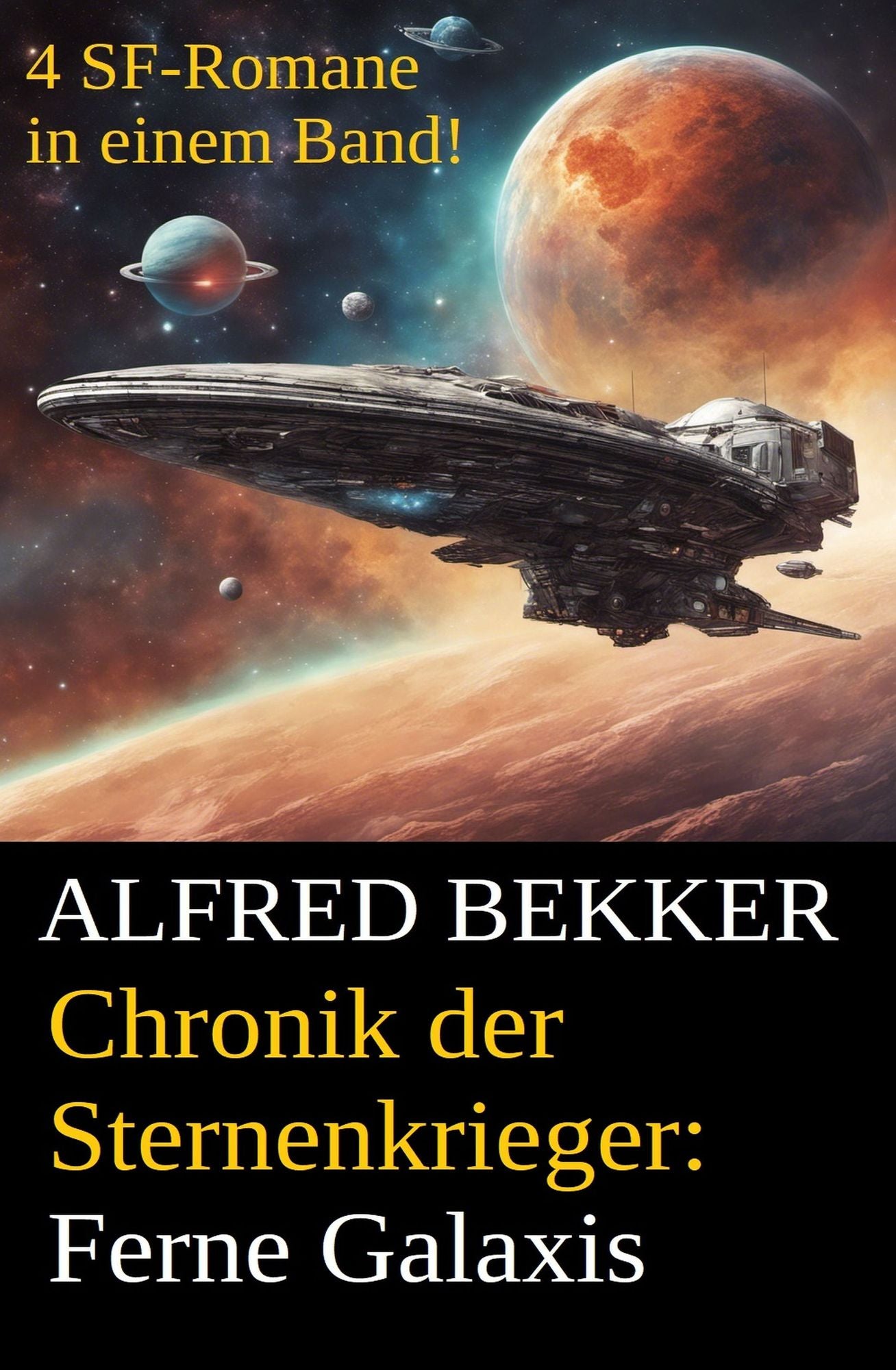 Ferne Galaxis (Chronik der Sternenkrieger 9-12, Sammelband - 500 Seiten Science Fiction Abenteuer)