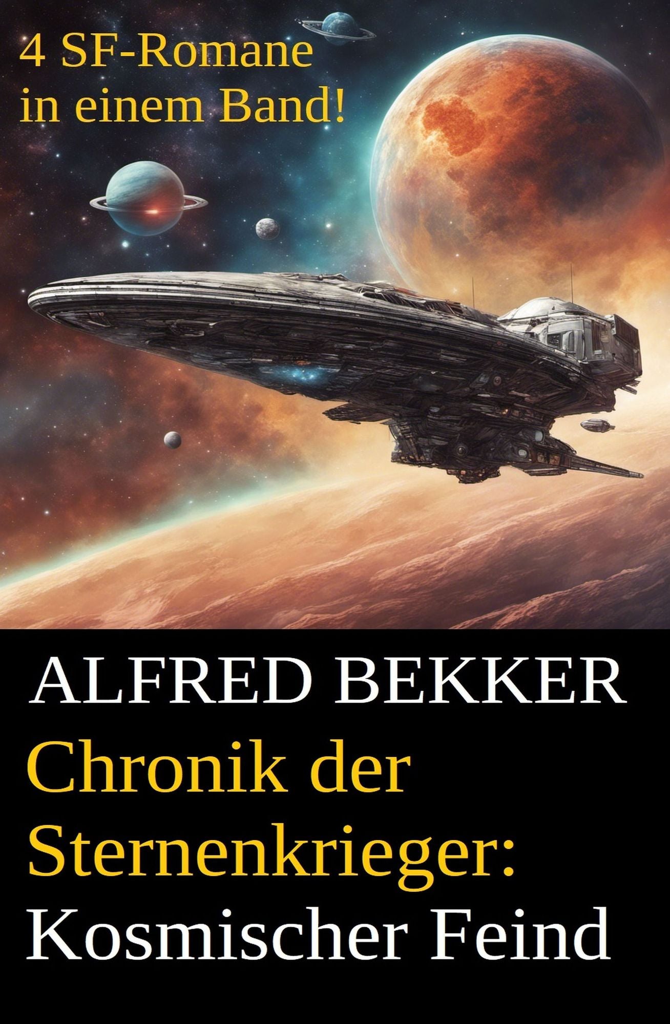 Kosmischer Feind (Chronik der Sternenkrieger 13-16, Sammelband - 500 Seiten Science Fiction Abenteuer)