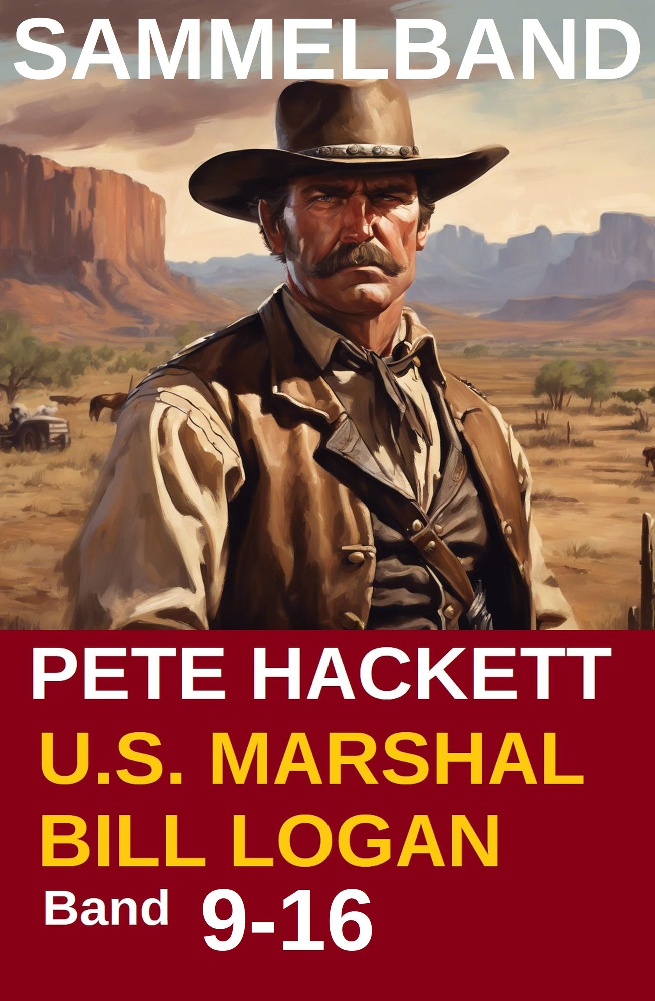 U.S. Marshal Bill Logan - Band 9 - 16 (Western Sammelband - 1000 Seiten Spannung)
