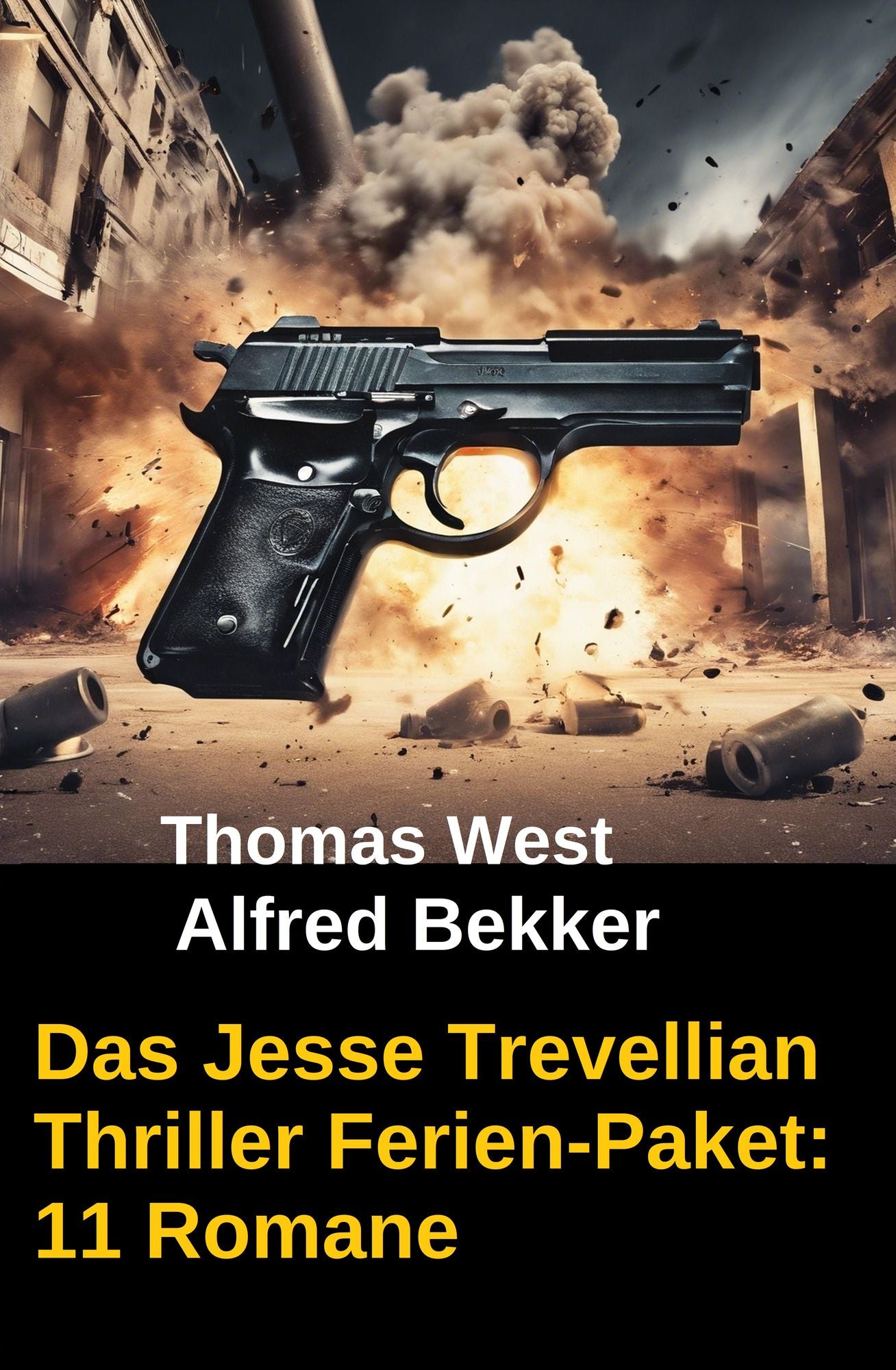 Das Jesse Trevellian Thriller Ferien-Paket: 11 Romane: 2640 Taschenbuchseiten Spannung