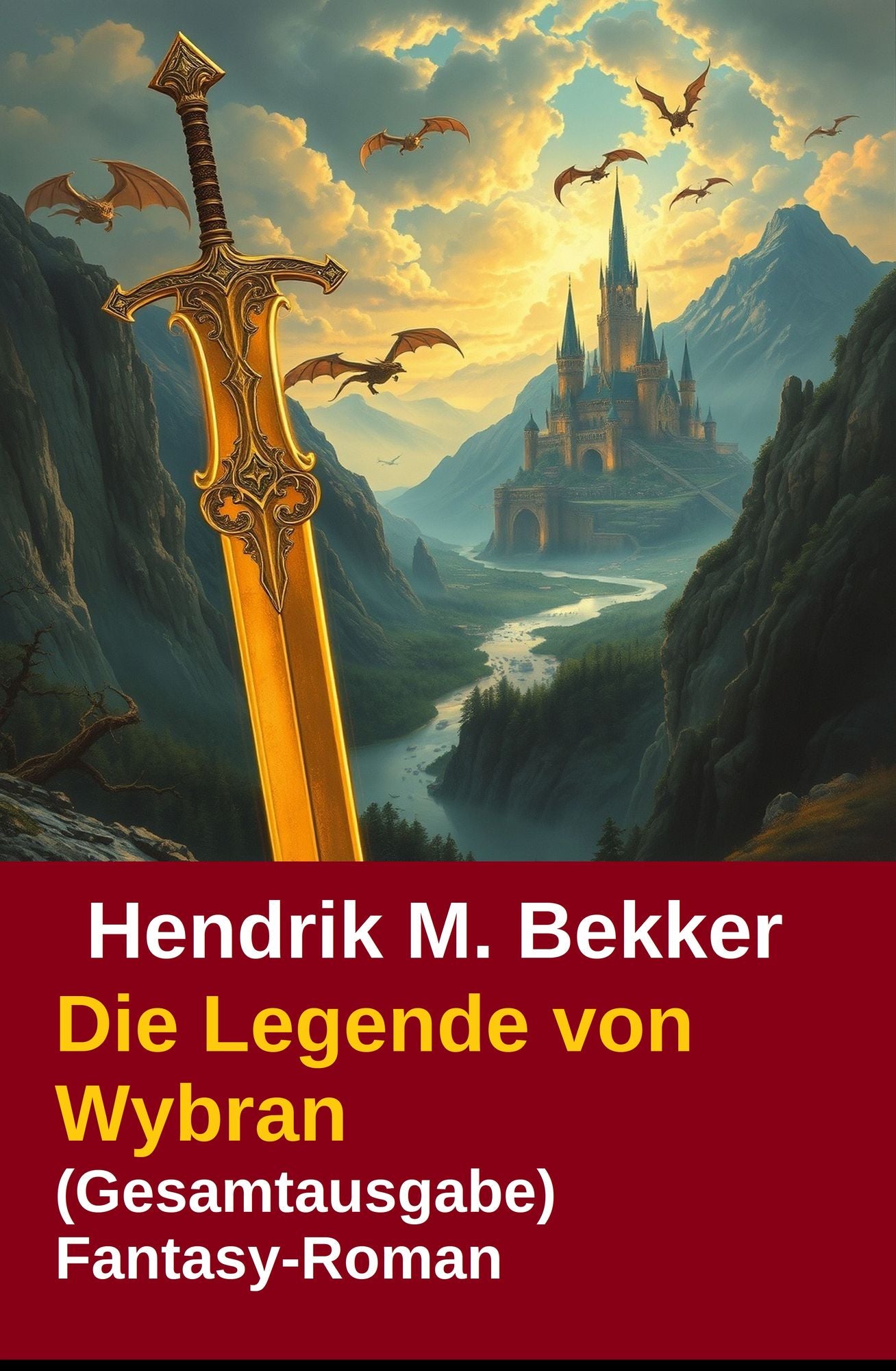 Die Legende von Wybran (Gesamtausgabe): Fantasy-Roman