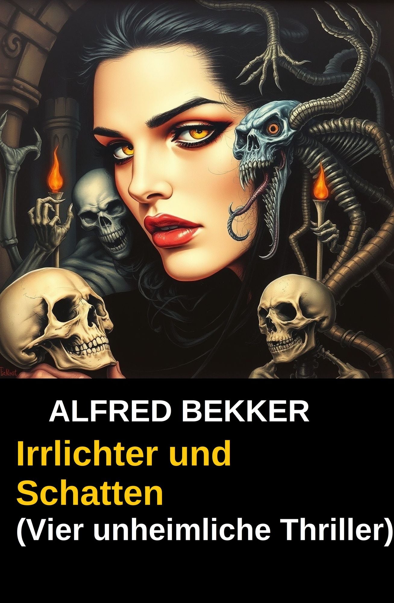 Irrlichter und Schatten (Vier unheimliche Thriller)