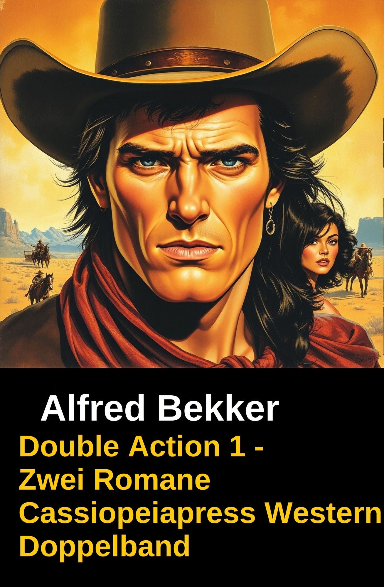 Double Action 1 - Zwei Romane: Cassiopeiapress Western Doppelband