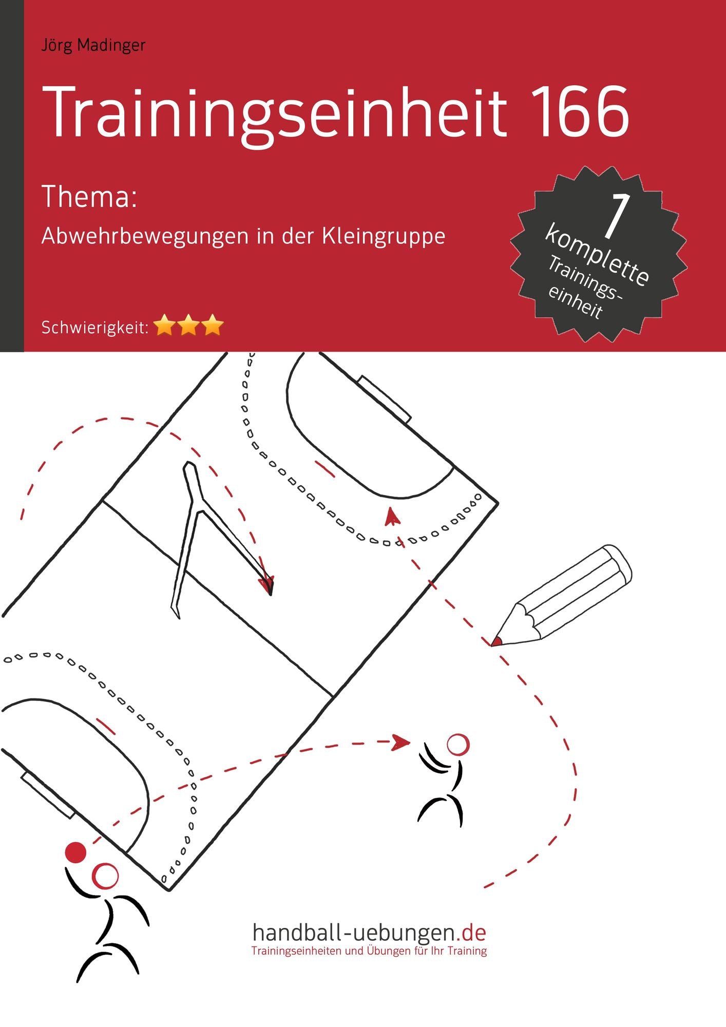 Abwehrbewegungen in der Kleingruppe (TE 166): Handball Fachliteratur