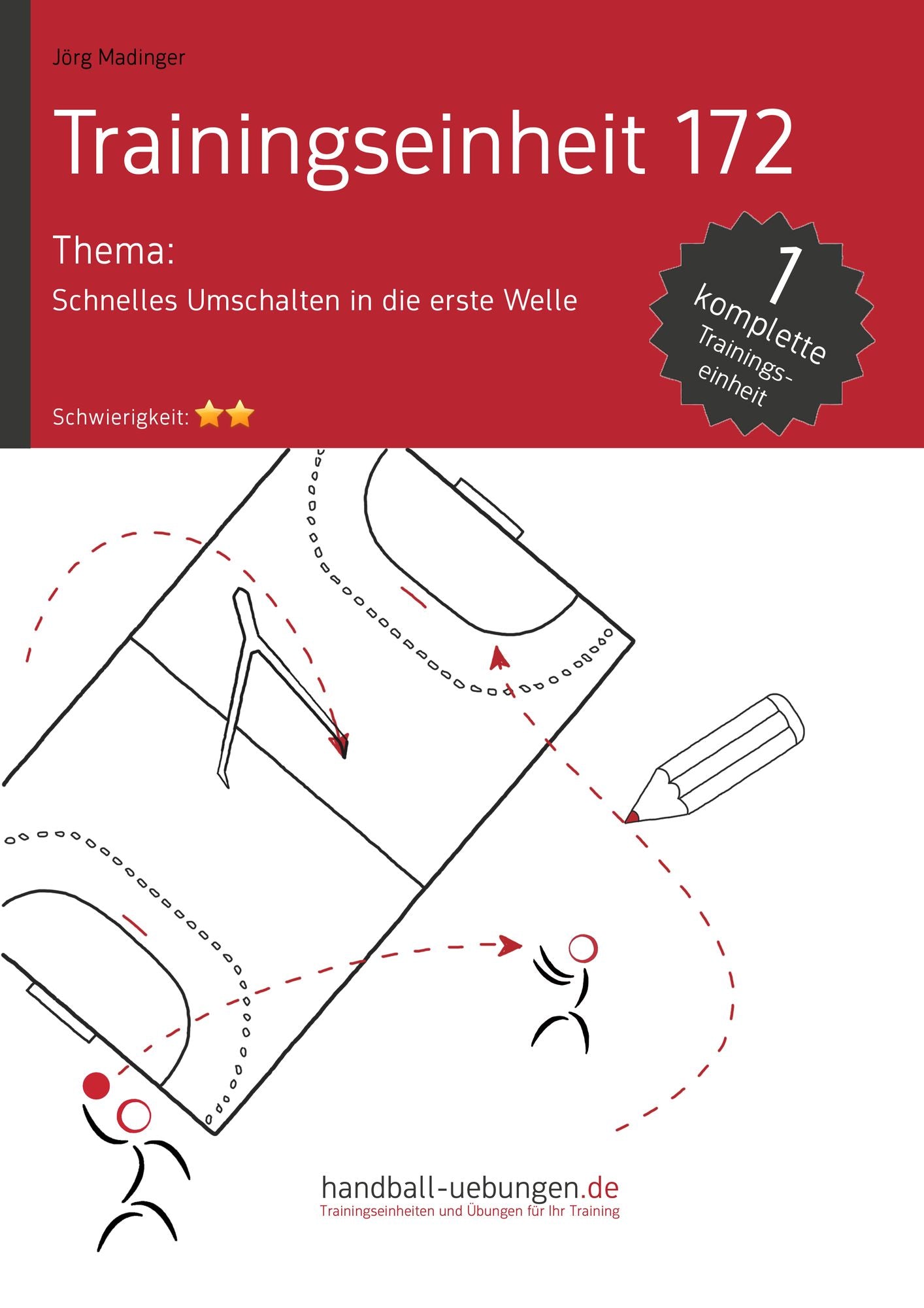Schnelles Umschalten in die erste Welle (TE 172): Handball Fachliteratur