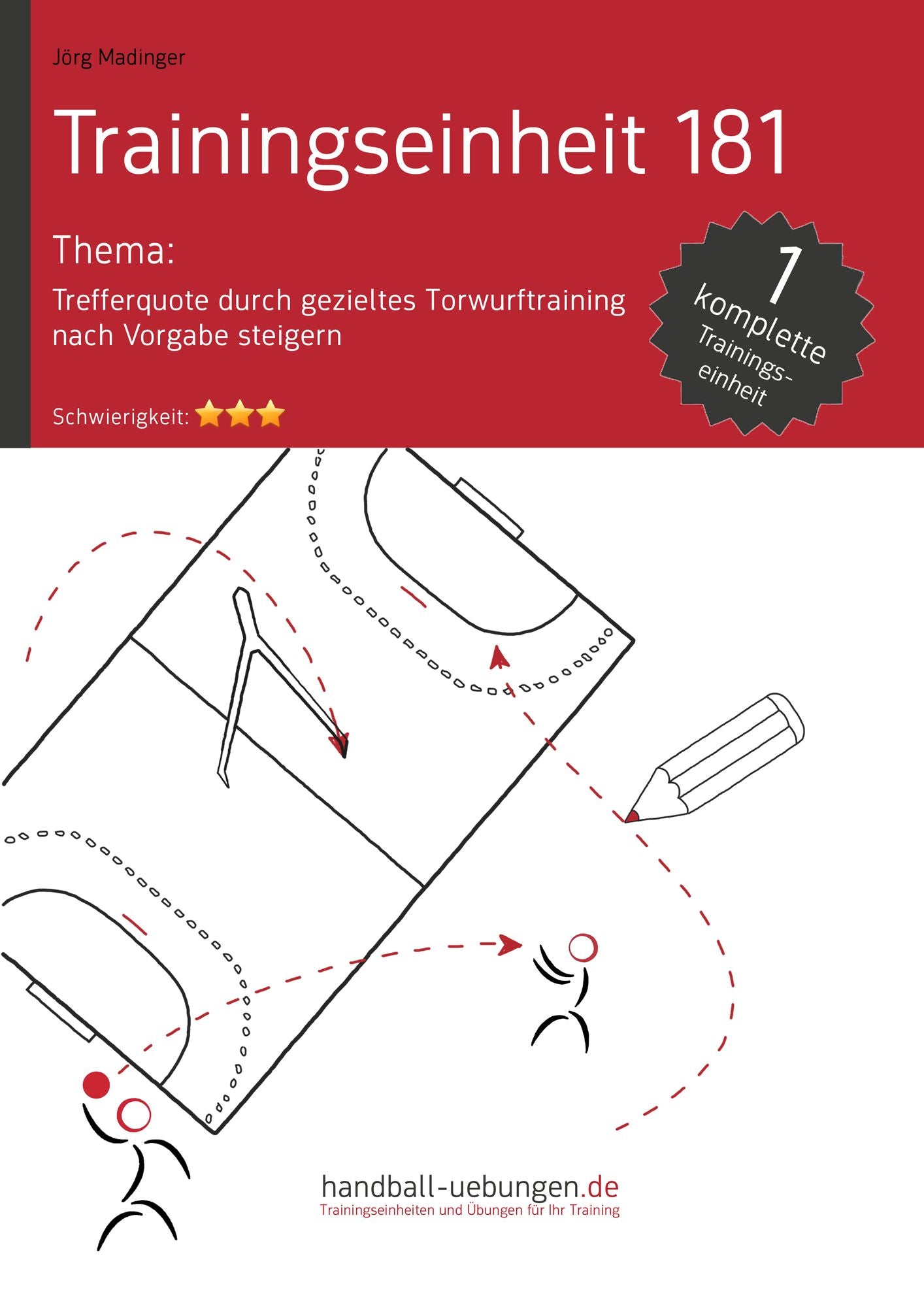 Trefferquote durch gezieltes Torwurftraining nach Vorgabe steigern (TE 181): Handball Fachliteratur